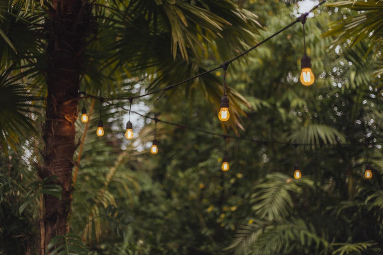 Вилла Hideout Eco Bamboo House Bali Selat Экстерьер фото