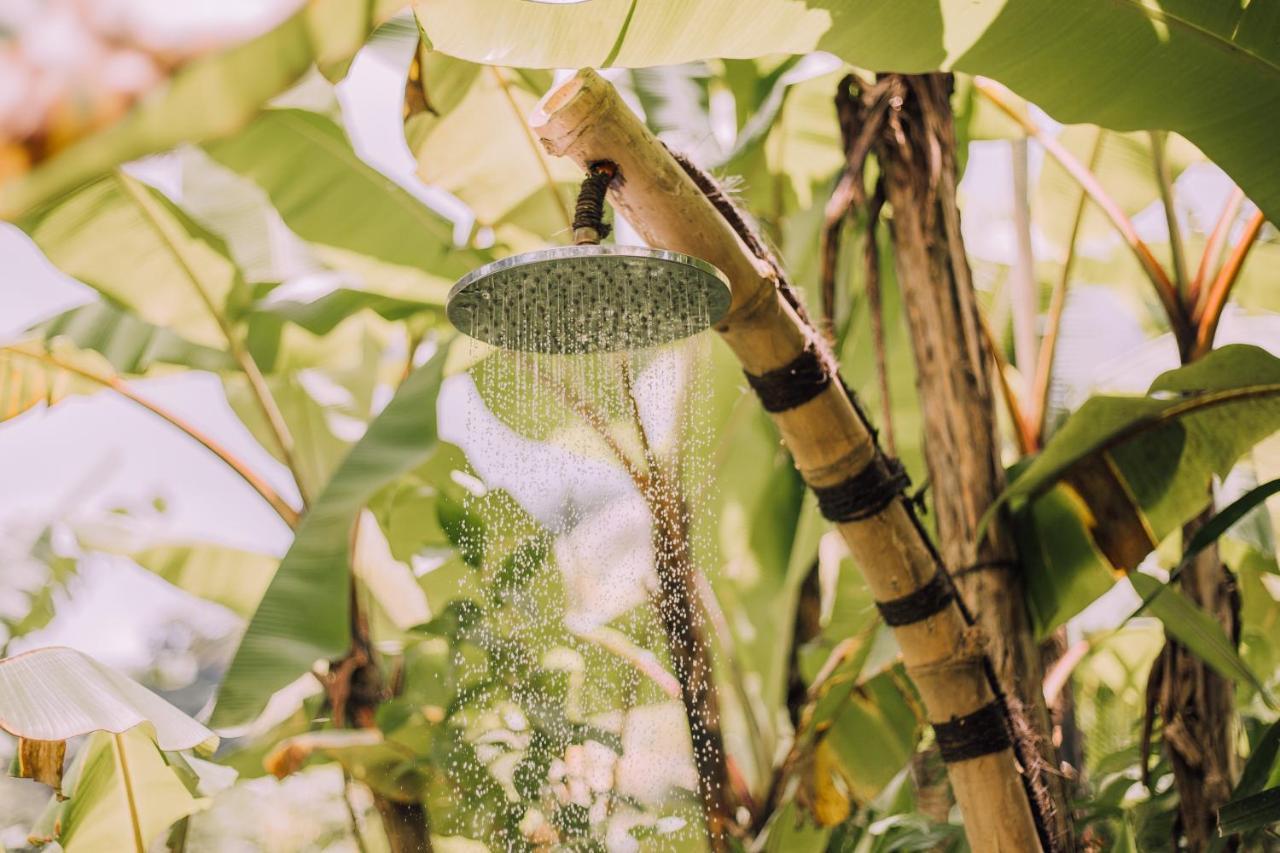 Вилла Hideout Eco Bamboo House Bali Selat Экстерьер фото